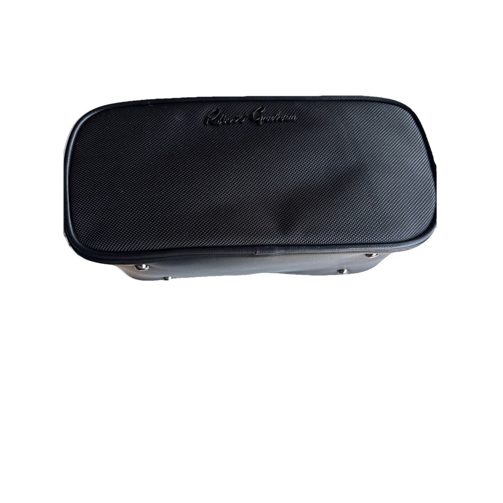 New Robert Graham Hydrus MAX Black ‎ New Mens Toiletry Travel Bag $78